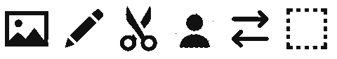 Background remover icons