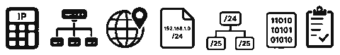 IP subnet calculator icons
